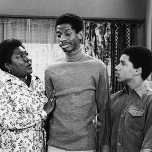 Still of Ralph Carter Esther Rolle and Jimmie Walker in Good Times 1974