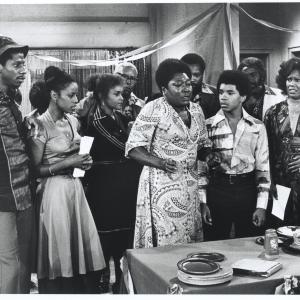 Still of Ralph Carter Janet DuBois Esther Rolle BernNadette Stanis and Jimmie Walker in Good Times 1974