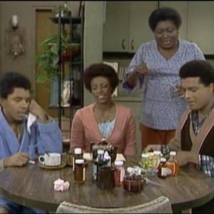 Still of Ralph Carter Ben Powers Esther Rolle and BernNadette Stanis in Good Times 1974