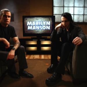 Still of Marilyn Manson and Henry Rollins in The Henry Rollins Show 2006