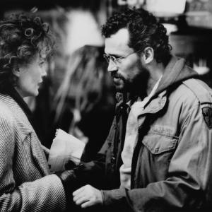 Still of Jessica Lange and Michael Rooker in Music Box 1989