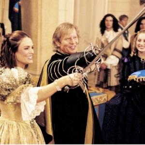 Susie Amy and Michael York in La Femme Musketeer