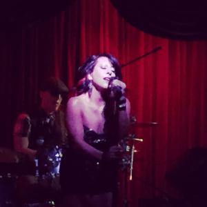 Mist performing with her band at The Mint, 7/7/15
