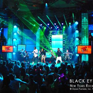 Black Eyed Peas Dick Clark's New Years Rockin Eve featuring Ryan Seacrest