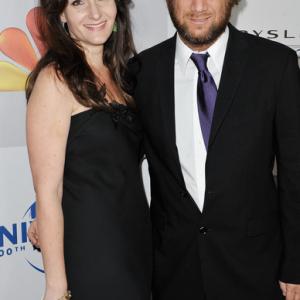 Rochelle Rose and Scott Krinsky attend NBCUniversal Golden Globe Awards party in January 2012