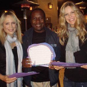 Sherrie Rose, James Isiche, and Kristin Bauer at charity event for IFAW to benefit elephants