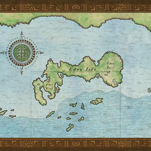 COUPLES RETREAT: An unused Eden Island map prop; created for a scene that was re-written
