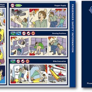 FIGHT CLUB One of Project Mayhems finest efforts the Sovereign Air subversive flight safety card