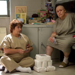 Still of Barbara Rosenblat and Lin Tucci in Orange Is the New Black (2013)