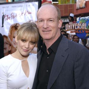 Hilary Duff and Mark Rosman at event of The Perfect Man (2005)