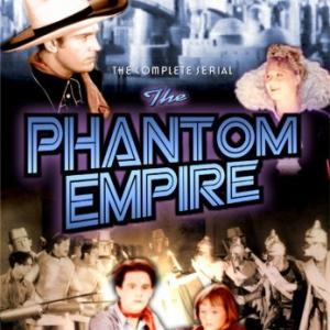 Gene Autry Dorothy Christy Frankie Darro and Betsy King Ross in The Phantom Empire 1935