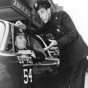 Car 54 Where Are You? Fred Gwynne and Joe Ross circa 1961