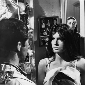 Still of Dustin Hoffman, Anne Bancroft and Katharine Ross in The Graduate (1967)