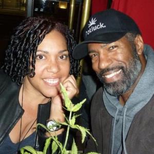Ricco Ross and wife Julie Ross at TV pilot PotLuck wrap party