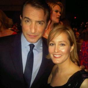 Jean Dujardin and Cali T Rossen at the 64th Annual DGA Awards Hosted by Kelsey Grammer