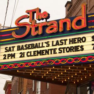 Pittsburgh premiere of Richard Rossis movie Baseballs Last Hero 21 Clemente Stories at the Strand Theater