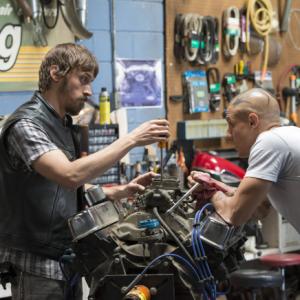 Still of Theo Rossi and Niko Nicotera in Sons of Anarchy (2008)