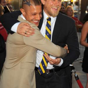 Charlie Hunnam and Theo Rossi at event of Sons of Anarchy 2008