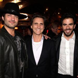 Robert Rodriguez, Lawrence Bender and Eli Roth