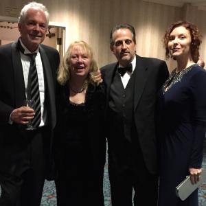 L-R Rothbard, Sally Lamb, Joe Dalo, Merilee Brasch - AOF Gala 2015