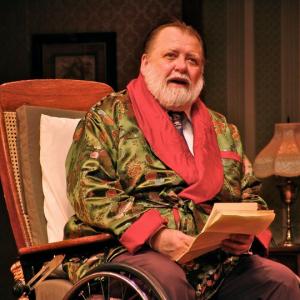 As Sheridan Whiteside in THE MAN WHO CAME TO DINNER at the Arrow Rock Lyceum Theatre - 2010