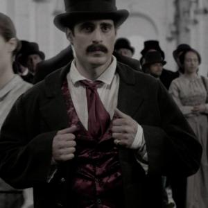 Jonathan Roumie as 'John Wilkes Booth' in 