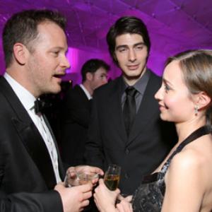 Brandon Routh, Peter Sarsgaard and Courtney Ford at event of The 79th Annual Academy Awards (2007)