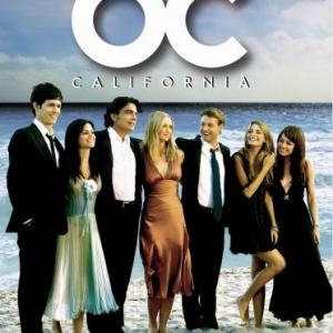 Peter Gallagher, Mischa Barton, Adam Brody, Melinda Clarke, Kelly Rowan, Ben McKenzie and Rachel Bilson in The O.C. (2003)