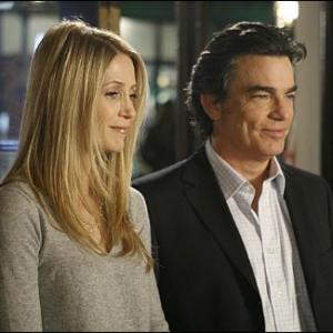 Still of Peter Gallagher and Kelly Rowan in The OC 2003