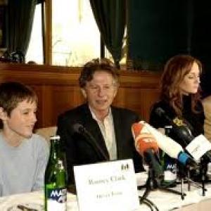 Barney Clark Roman Polanski, Leanne Rowe, Jamie Foreman. Press Call Oliver Twist (2005)