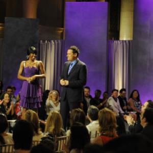 Still of Isaac Mizrahi and Kelly Rowland in The Fashion Show 2009