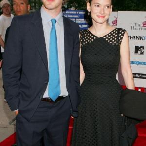 Murderball Premiere in NYC Date June 22 2005 Henry Alex Rubin and Winona Ryder