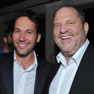 Harvey Weinstein and Paul Rudd at event of Our Idiot Brother 2011