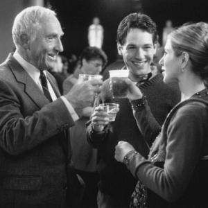 Still of Jennifer Aniston Nigel Hawthorne and Paul Rudd in The Object of My Affection 1998