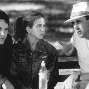 Jennifer Aniston Nicholas Hytner and Paul Rudd in The Object of My Affection 1998