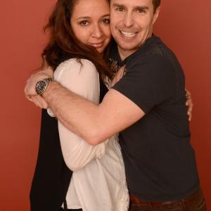 Sam Rockwell and Maya Rudolph at event of The Way Way Back 2013