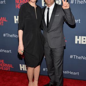 Sunrise Coigney and Mark Ruffalo at event of The Normal Heart 2014