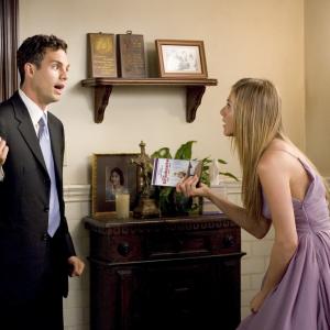 Still of Jennifer Aniston and Mark Ruffalo in Rumor Has It... (2005)