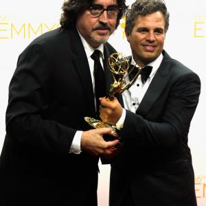 Alfred Molina and Mark Ruffalo at event of The 66th Primetime Emmy Awards 2014