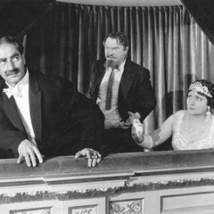 Groucho Marx, Margaret Dumont, Sig Ruman