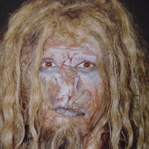Dogman  Ricardo Rusch in prosthetic makeup for the film Island of Dr Moreau