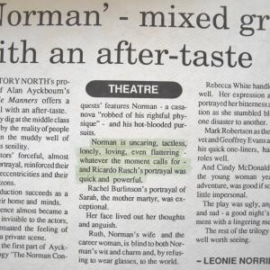 Review of Norman Conquests part 1 Table Manners NT News