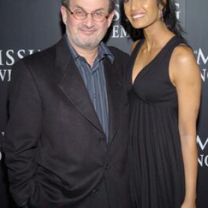Padma Lakshmi and Salman Rushdie at event of The Missing 2003