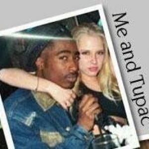 Tupac Shakur and Amanda Rushing 1991