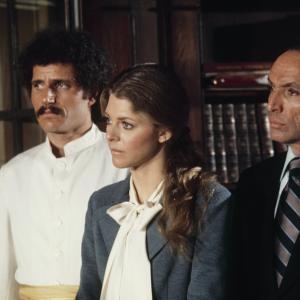 Still of Joseph Ruskin and Lindsay Wagner in The Bionic Woman 1976