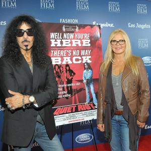 At the premiere of her film Well Now Youre Here Theres No Way Back at the Newport Beach Film Festival April 29th 2014
