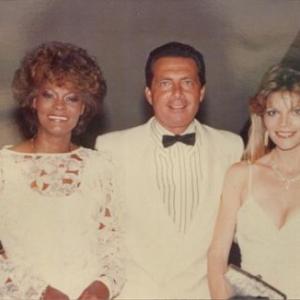 Cathi Peyton Erman with Dionne Warwick and Gianni Russo in Singapore