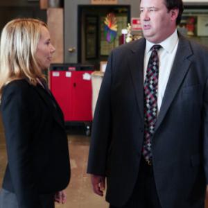Still of Amy Ryan and Brian Baumgartner in The Office (2005)