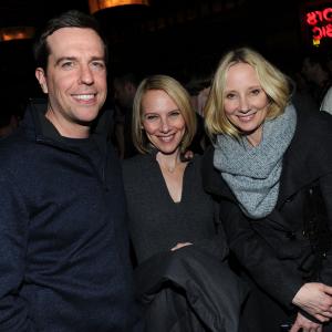 Anne Heche Amy Ryan and Ed Helms