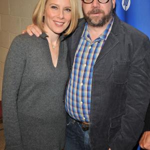 Paul Giamatti and Amy Ryan at event of Win Win 2011